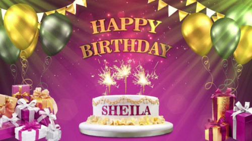 Happy birthday sheila 2