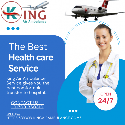 King Air Ambulance Service in Varanasi offers round-the-clock booking procedures to ensure that anyone in need can access our services at all times. We provide a convenient and up-to-date medical transportation service to the patient.
Contact us- +917033699531
Web@- https://tinyurl.com/yahn3x9v
