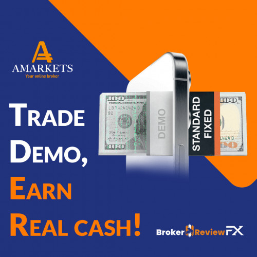 Successful on Demo trading – It is time to transfer your demo profits into a real account. The Procedure is pretty simple for the Forex Trade demo, earn a real Cash Bonus, just open a demo account with Amarkets and make profits within the first five days.