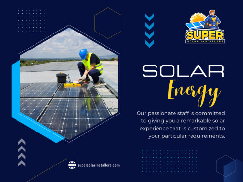 At Super Solar Installers, we understand the importance of saving money while transitioning to solar energy Sacramento. Our solar installation services in Sacramento are designed to be affordable and cost-effective. We offer competitive pricing options and flexible financing plans to suit your budget. 

For more info click here: https://supersolarinstallers.com/what-we-install

Contact: Super Solar Installers
Address: 8880 Cal Center Dr #400, Sacramento, CA 95826, United States
Phone: +12792265343

Find Us On Google Map: https://maps.app.goo.gl/M53eYY512ThCA8A37

Our Profile: https://gifyu.com/supersolarinstal

More Images: http://gg.gg/19ytfs
http://gg.gg/19ytfr
http://gg.gg/19ytgb
http://gg.gg/19ytfm