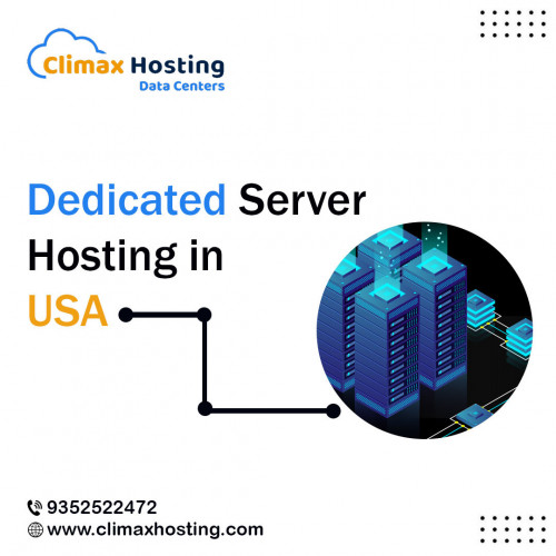 Climax Hosting offers top-tier Dedicated Server Hosting in the USA, providing businesses with the power and control they need to thrive in today's digital landscape. Trust us to deliver unbeatable performance and reliability.

https://www.climaxhosting.com/us-dedicated-server.php