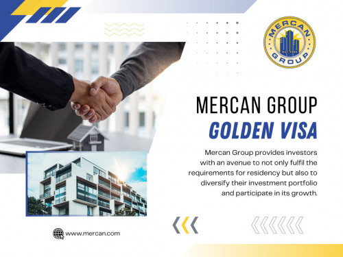 Mercan Group Golden Visa program provides investors with an avenue to not only fulfill the requirements for Portuguese residency but also to diversify their investment portfolio and participate in the growth of Portugal's hospitality and tourism sector. 

Official Website: https://www.mercan.com/
For More Information Visit Here: https://www.mercan.com/business-immigration/portugal-golden-visa/

Address: Suite 1050, 740 Notre Dame Ouest, Montréal, Quebec, H3C 3X6 Canada
Tell: +1 514-282-9214

Our Profile: https://gifyu.com/mercangroup
More Images: 
https://tinyurl.com/264ytxgg
https://tinyurl.com/22mt2dkg
https://tinyurl.com/2c4w2pef
https://tinyurl.com/2a48f3wx