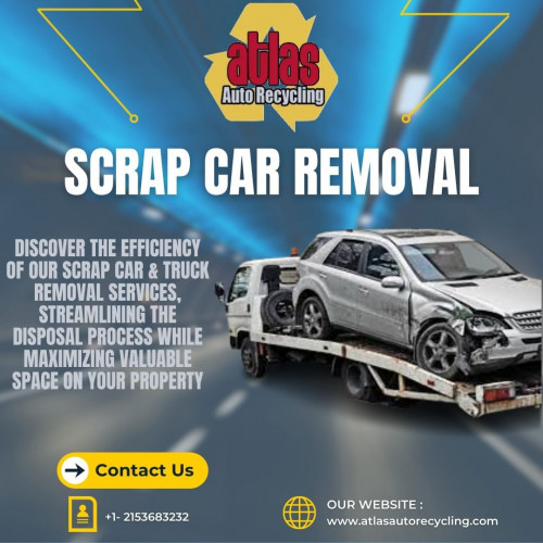 Discover the efficiency of our scrap car & truck removal services, streamlining the disposal process while maximizing valuable space on your property.