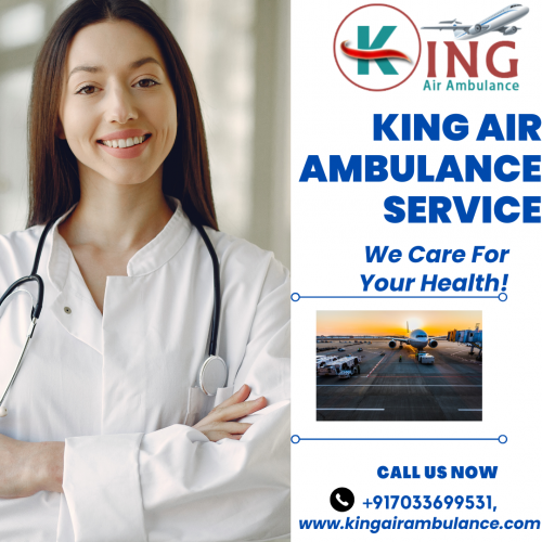 King Air Ambulance Service in Agartala provides the best and low fare service with the advance medical facility. We offer an experienced medical team for patient caring.
Web @ https://shorturl.at/eGHNP