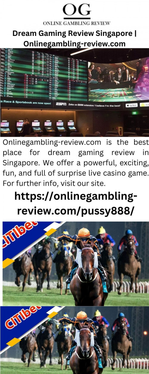 Onlinegambling-review.com is the best place for dream gaming review in Singapore. We offer a powerful, exciting, fun, and full of surprise live casino game. For further info, visit our site.

https://onlinegambling-review.com/dreamgaming/