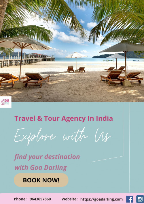 Blue Simple Travel and Tour Promotion Flyer