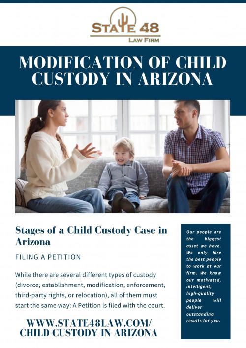 Stages of a Child Custody Case in Arizona - https://state48law.com/child-custody-in-arizona/