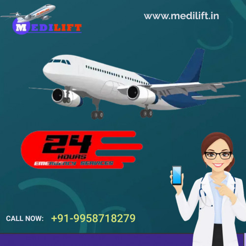 Medilift Air Ambulance Varanasi to Delhi provides curative support inside the aircraft for immediate patient shifting in any medical situation. So if you ever need to book the superb emergency medical transport service then must choose our service now immediately.

More@ https://bit.ly/2Z79qh6