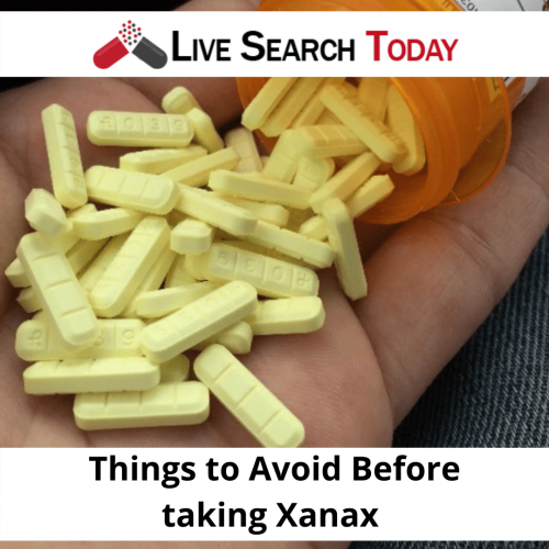 You must always keep in mind that there are some precautionary measures that need to be taken before taking Xanax. These may include:

avoid taking Xanax if you are allergic to it or other benzodiazepines such as lorazepam, diazepam, oxazepam, etc.
avoid taking Xanax if you are also taking antifungals such as itraconazole or ketoconazole

Get 25% off on all medicines online
Shop Here - https://livesearchtoday.com/
Check this - https://www.linkedin.com/showcase/buy-xanax-bars-online-order-now/?

To ensure that Xanax is safe for you, tell your doctor if you have:

kidney disease
glaucoma
asthma or other breathing problems
mood disorders, depression, or suicidal thoughts or behavior
liver disease

If you use this medication while pregnant, your newborns may develop neonatal withdrawal syndrome. If you are taking Xanax, you should not breastfeed.

Get 25% off on all medicines online
Shop Here - https://livesearchtoday.com/
Check this - https://www.linkedin.com/showcase/buy-xanax-bars-online-order-now/?