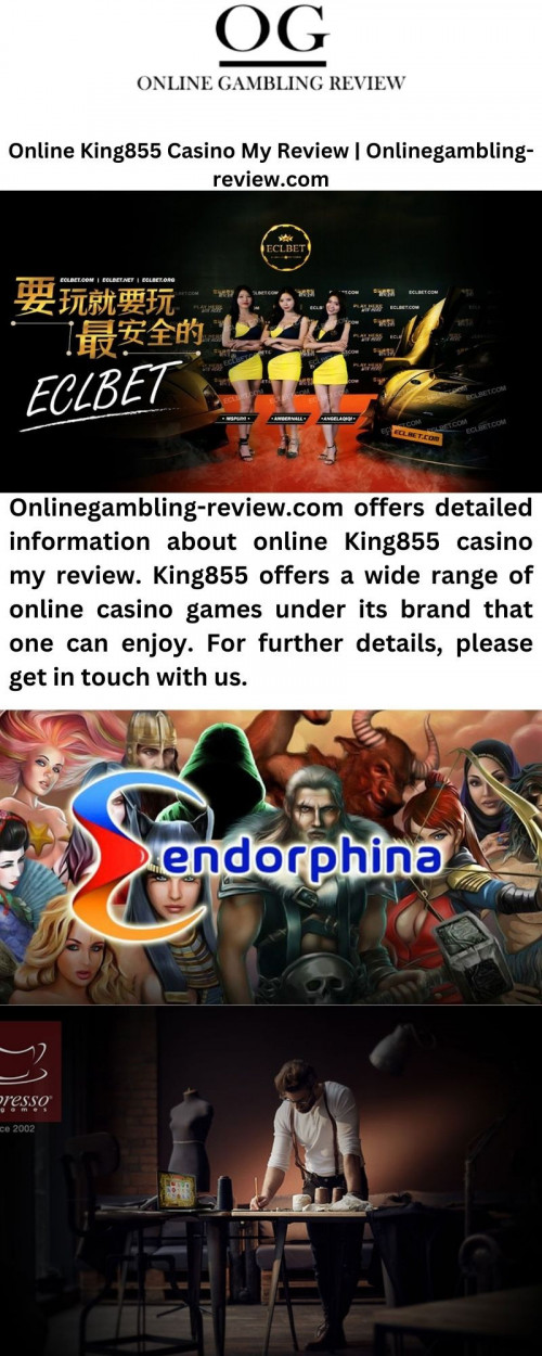 Onlinegambling-review.com offers detailed information about online King855 casino my review. King855 offers a wide range of online casino games under its brand that one can enjoy. For further details, please get in touch with us.

https://onlinegambling-review.com/king855/