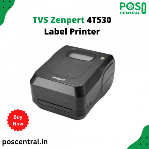 The TVS Zenpert 4T530 label printer has a print speed of 152 mm per second and 16 MB of flash memory. It creates labels in various paper sizes with different speed adjustments for the most suitable performance. The smooth printing experience makes it one of the best choices for business printing. And this machine makes your work very easy. Buy Zenpert 4T530 online at the best deals from POS Central India and get free shipping. Visit https://www.poscentral.in/tvs-zenpert-4t530-label-printer.html