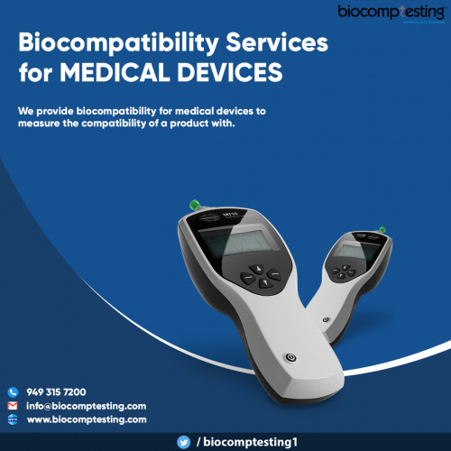 Are you searching for biocompatibility testing for medical devices? We offer a range of safety evaluation and biocompatibility services for medical devices.
http://www.biocomptesting.com/industries/