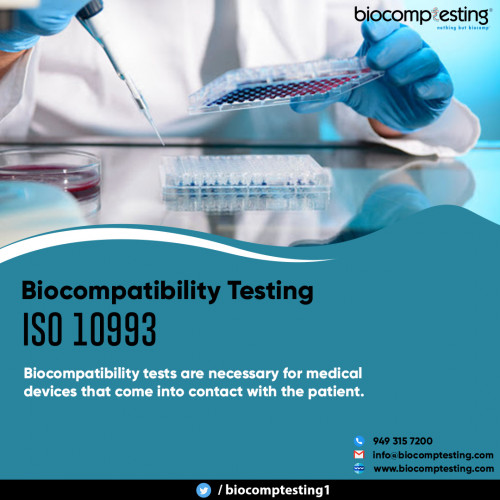 Biocompatibility testing is an important aspect of the medical device approval process. We are aware of the ramifications of each medical business and how specialized services might help. Our skilled personnel are trained in the design and execution of biocompatibility testing for a variety of industries.
http://www.biocomptesting.com/