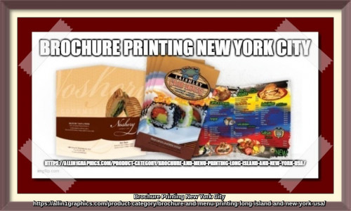 For brochure printing service in NYC visit today All in1 Graphics. We print different full colour brochure for restaurant, events, and invitation etc. We design and print quality custom brochure as per your requirements. Contact us today for your brochure needs.
https://oke.io/ags00Q