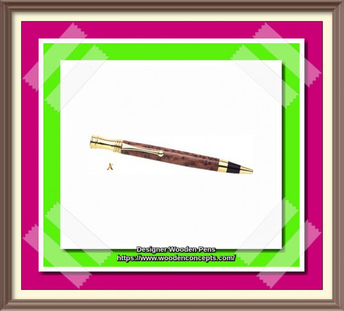 Handmade wood pens of Wooden Concepts make beautiful gifts and showcase the quality of wood material we use as well as the expertise and creativity of our woodwork. The pens are perfectly suited for those who love to use larger and heftier pens, having made of wood such as Dymondwood Fuchia, Hazelnut, Heritage Oak, Indigo Royalwood, Madras and Magnum.
https://www.woodenconcepts.com/