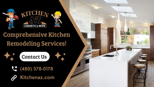 https://kitchenaz.com/about-kitchen-az-cabinets-and-more/ - Planning a kitchen remodel? Kitchen AZ Cabinets & More brings you nearly 20 years of experience in kitchen remodeling services in Arizona. Our team will make your remodeling dreams can come true with our budget-friendly services. Call @ (480) 378-0178, for more information!