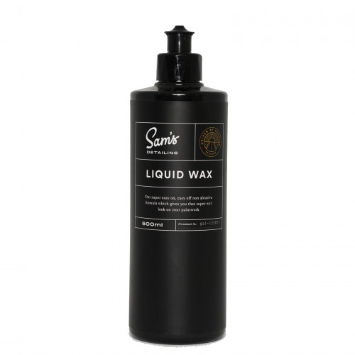 liquid wax sams detailing 507572