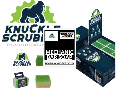 Mechanic bar soap is similar to mechanic hand soap in that it is designed to remove grease, oil, and other stubborn dirt from hands. However, mechanic bar soap is in the form of a solid bar, rather than a liquid soap.
Shop Know:-https://www.toolboxwidget.co.uk/products/knuckle-scrubber