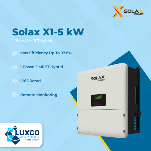 1 Phase 2 MPPT Hybrid

1. Max Efficiency Up to 97.8%
2. 1 Phase 2 MPPT Hybrid
3. IP65 Rated
4. Remote Monitoring

Visit our site: https://www.luxcoenergy.com.au/wholesale-solar-inverters/solis/